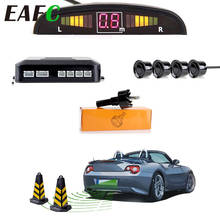 Car Monitor Detector System Auto Parktronic LED Parking Sensor with 4 Sensors Reverse Backup Car Parking Radar 2024 - buy cheap