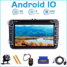 ZLTOOPAI Android 10 Car Multimedia Player 2 Din Car DVD For VW/Volkswagen/Golf/Polo/Tiguan/Passat/b7/b6/SEAT/Leon/Skoda/Octavia 2024 - buy cheap