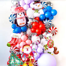 1pack Merry Christmas Balloons Santa Claus/Snowman/Tree/Bell/Deer Balloon for 2020 Christmas Home Party Decoration Xmas Supplies 2024 - buy cheap