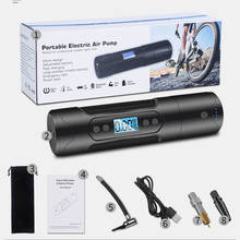 Inflador eléctrico portátil para neumáticos de coche, bomba de aire con pantalla Digital Lcd, 12v, para motocicleta y bicicleta 2024 - compra barato