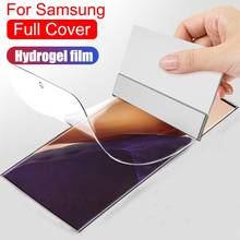 Full Cover Protective Hydrogel Film For Samsung Note 20 Ultra 10 A51 A50 A71 A70 S20 PLus S10 S10e Screen Protector Not Glass 2024 - buy cheap
