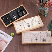 New Multifunction Necklace Tray Display Ring Earring Plate Case Necklace Pendants Tray Showcase Jewelry Storage Organizer 2024 - buy cheap