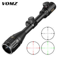 Vomz-mira telescópica para Rifle de aire, mira óptica para Rifle de caza, 4-16X40 EG, color dorado, táctico, Rojo, Verde 2024 - compra barato