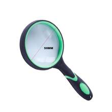 Green 10 Times Portable Handheld High Definition Reading Magnifier Glass Eye Loupe Lens Reading Book Maps Newspaper Loupe Y5JA 2024 - buy cheap