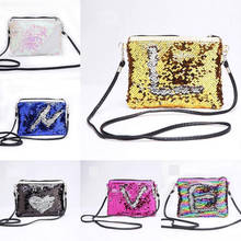 Crossbody Bags For Women Sequins Glitter Bling Bags Female Shoulder Bag Pack Fashion Mini Handbag Tote Ladies Messenger Bag 2024 - buy cheap