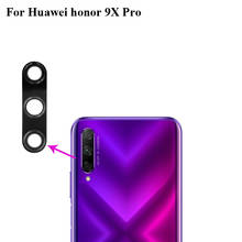 2 шт. оригинальный новый для huawei Honor 9X Pro 9 X pro задняя камера стеклянный объектив тест хороший 6,59 ''дюймовый Honor9X pro запчасти 9Xpro 2024 - купить недорого