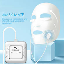 EMS-importador de mascarillas de microcorriente, dispositivo de estiramiento de la piel, Radio de belleza facial, masaje de vibración de rejuvenecimiento de elevación conveniente 2024 - compra barato