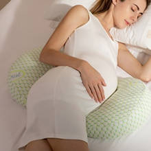 Подушка массажная U-образная для беременных, с пробиотическим эффектом 2024 - купить недорого