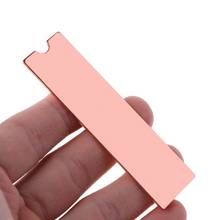 Cooling Copper Sheet M.2 Heatsink NVME Heat Sink NGFF M.2 2280 Thermal Conductivity Silicone Wafer Cooling Fan Cooler 2024 - buy cheap