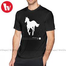 Deftones T Shirt Deftone White Pony T-Shirt Mens Short Sleeve Tee Shirt Cute 6xl 100 Cotton Print Beach Tshirt 2024 - buy cheap