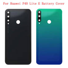 Battery Cover Rear Door Housing Back Case For Huawei P40 Lite E Battery Cover Camera Frame Lens with Logo 2024 - buy cheap