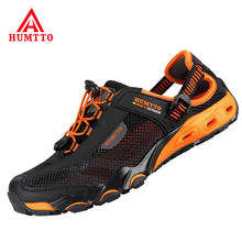 HUMTTO Mens Women Trekking Shoes Outdoor Hiking Sneakers Wading Aqua Water Shoes Breathable Mesh Quick drying Sports Sneakers 2024 - buy cheap