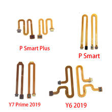 2pcs ,  Touch ID Sensor Flex Cable Ribbon Replacement Parts For Huawei Y6 Y7 Prime Pro 2017 Y9 2018 P Smart Plus 2019 Connector 2024 - buy cheap