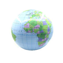 30cm Inflatable Globe World Earth Ocean Map Ball Geography Learning Educational Beach Ball Kids Geography Educational Supplies 2024 - buy cheap