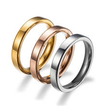 LUXUKISSKIDS горячая Распродажа кольцо подарок дизайн полированная 316L Нержавеющая сталь кольца для Для мужчин и Для женщин Для мужчин Смешанные сталь/золото/розовое золото кольцо 2024 - купить недорого