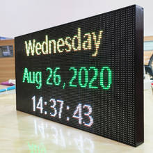 CVTAT B2 Small LED Sign Indoor Full-Color Programmable LED Screen RGB LED Billboard Advertising Board Scrolling Message Display 2024 - buy cheap