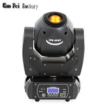 60W Led Moving Head Light Spot Pattern Rotation Gobo 3 Face Prism Dj Stage Light 2024 - buy cheap