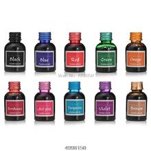10Pcs 30ml Colorful Fountain Pen Ink Refilling Inks Stationery School Supplies Set Dropship 2024 - buy cheap