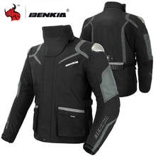 Chaqueta de Moto BENKIA para hombre, Chaqueta de Moto a prueba de viento para invierno, Chaqueta de competición y carretera para Motocross 2024 - compra barato