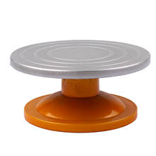 Fornecimento de arte 12in diâmetro escultura roda mini argila que faz a mesa giratória da roda da cerâmica com rolamentos de esferas 2024 - compre barato