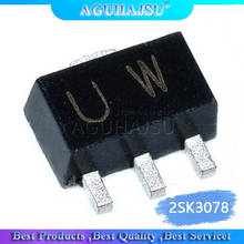 Pantalla de seda Original 2SK3078, parche UW SOT-89, Transistor de alta frecuencia 2SK3078, 10 Uds. 2024 - compra barato