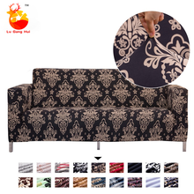 Printed Sofa Cover Stretch Full Couch Covers for Living Room Chair Cushion Cover Couch Slipcovers with Elastic 1/2/3/4 Seater 2024 - buy cheap