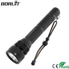 BORUiT-linterna LED M18 XHP50.2, 2300LM, 5 modos, potente batería de 18650, para techo, iluminación de Camping y caza 2024 - compra barato
