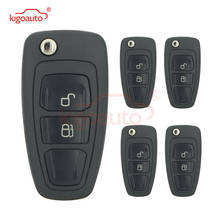 Kigoauto 5pcs 5WK50165 2 button 434mhz FSK 4D63 chip for Ford Ranger 2011 2012 2013 2014 2015 car remote flip key 2024 - buy cheap