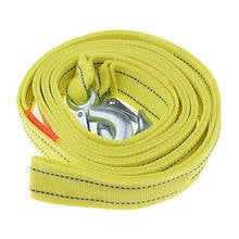 5m Car Trailer Rope Tow Rope Road Recovery Tow Strap w/Hooks 5 Tons Truck Accessory 2024 - buy cheap