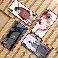 DIY Luxury Tempered Glass Phone Case Mo Dao Zu Shi For Huawei P30 P40 P20 Lite Pro P smart 2019 Mate 20 30 Lite Pro 2024 - buy cheap