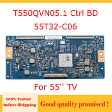 T-con placa t550qvn05.1 ctrl bd 55t32-c06 tv 55 polegada placa lógica t550qvn05.1 55t32-c06 original teste de tv placa frete grátis 2024 - compre barato