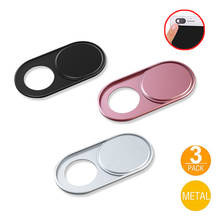 Laptop Camera lens Webcam Cover Fisheye Slider Ultra Thin Metal Web Camera Sticker Shutter for MacBook Pro iMac PC iPad Tablet 2024 - buy cheap