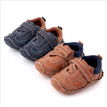Moda Zapatos para bebés y niños suela de goma para bebés zapatillas deportivas suaves antideslizantes recién nacidos primeros caminantes 2024 - compra barato