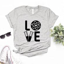 Science Love Print Women Tshirts Cotton Casual Funny t Shirt For Lady  Yong Girl Top Tee NA-986 2024 - buy cheap