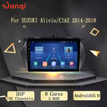 wanqi 9” Android system Car Multimedia player for SUZUKI Alivio/CIAZ 2014 2015 2016 2017 2018vehicle gps navigation car cd radio 2024 - buy cheap