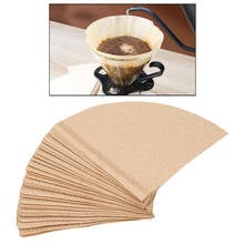 40 Pcs Portable Drip Coffee Filter Paper Perfect for Coffee Machine Brewer Espresso Maker Dripper Accessories Travel Home 2024 - buy cheap