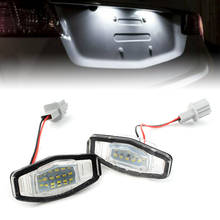 Luz led de placa de licença do carro canbus, para honda accord 4d 2003-2019 civic 2006-2011 acura tsx tl rl mdx rdx ilx 2024 - compre barato