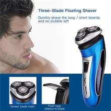 3D Rechargeable Triple Floating Blade Electric Shaver Razors Men Face Care Intelligent shaving Machine Hair Removal S42 2024 - buy cheap
