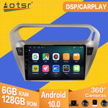 6 + 128gb para peugeot 301 2008 2009 2010 2011 2012 2013 2014 android carro gravador de rádio jogador gps navi unidade cabeça multimídia 2024 - compre barato