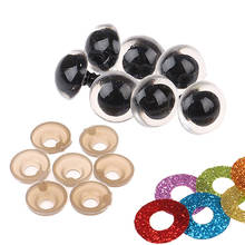 Olhos de boneca de plástico brilhante, 10 peças, 24mm, olhos de artesanato com diy para brinquedos de pelúcia, venda imperdível 2024 - compre barato