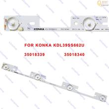 327mm LED Lamp strip TV backlight bar 35018339 for Konka KDL40SS662U KDL39SS662U 2024 - buy cheap