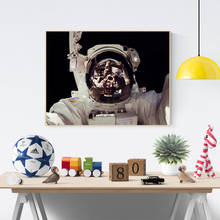 Astronaut Wall Art Canvas Painting Prints Outer Space Poster Kids Space Enthusiast Gifts Space Kids Boys Room Wall Decoration 2024 - buy cheap