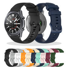 Correa de reloj reemplazable para Samsung Galaxy watch 3, banda de silicona deportiva de 45mm y 41mm para Galaxy watch3 2024 - compra barato
