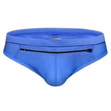 Bañador con diseño de cremallera para hombre, pantalones cortos de playa para tabla de surf, bañador tipo bóxer, bañador para piscina de verano, A37 2024 - compra barato