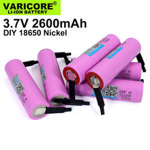 1-20PCS VariCore Original protected 18650 3.7V 2600mAh rechargeable battery  batteries ICR18650-26F Industrial use+DIY Nickel 2024 - buy cheap