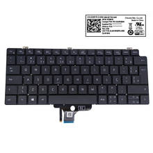Brazilian Backlit Keyboard for Dell Latitude 7310 7320 free shipping brazil BR laptop keyboards light New sales 033M1R DLM19K6 2024 - buy cheap