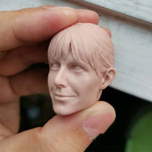 Modelo de escultura de cabeza sin pintar, pimienta, Potts, escala 1/6, en blanco 2024 - compra barato