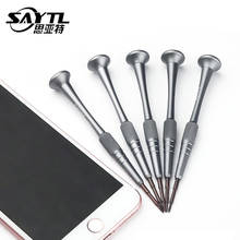 SAYTL Precision Screwdriver Professional Repair Opening Tool For Mobile Phone 1.2 1.5 Phillips 0.6 Y-type 0.8 Pentalobe T2 Trox 2024 - buy cheap