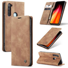 Retro Magnetic Leather Case For Xiaomi Redmi Note 8 8 Pro Card Wallet Cover For Redmi Note 8 8 Pro Flip Phone Case 2024 - buy cheap