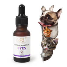 1PCS 20ML Pets Dogs Cats Eye Stains Remover Safe Natural Eye Stains Removing Brighting Eyes Cleaning Tool Grooming Oral Liquid 2024 - buy cheap